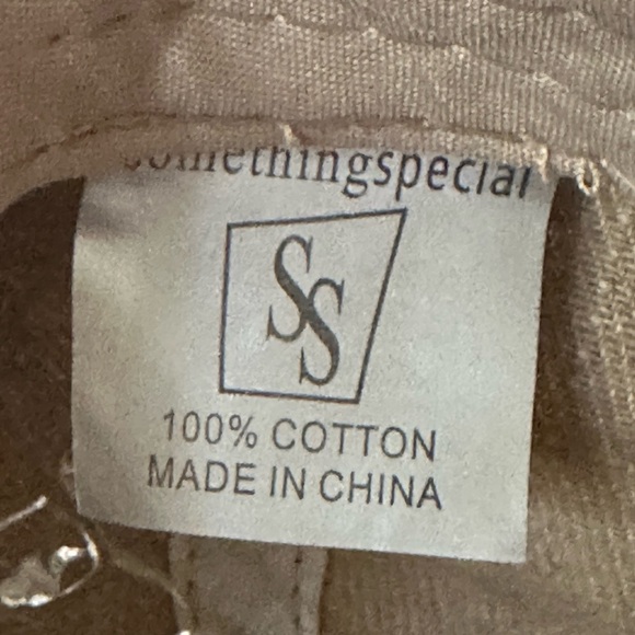 Something Special Brown Rhinestone Embellished Women's Baseball Hat (896) - Picture 4 of 8